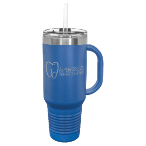 40 oz. Royal Blue Polar Camel Travel Mug